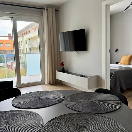 4summer Gold Perlowa Przystan Parking, 650m Do Plazy, 650m Zum Apartment Kolberg
