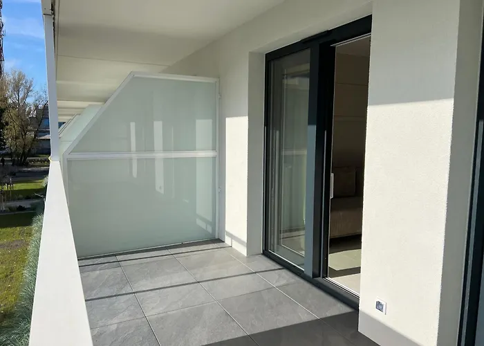 Apartment 4summer Gold Perlowa Przystan Parking, 650m Do Plazy, 650m Zum *